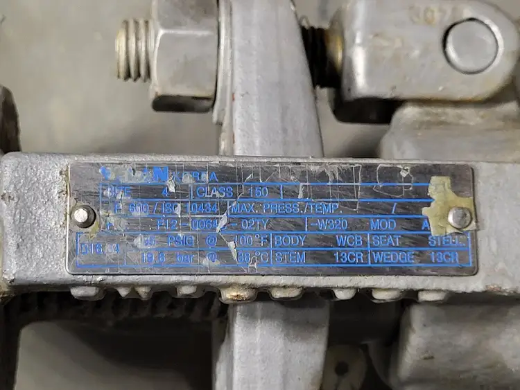 Used VELAN F12-0064C-02TY Valves/Fittings British Columbia CA | Lenmark #295671