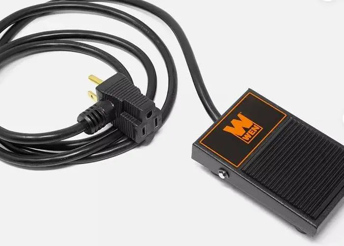New | in-Stock WEN WEN FOOT PEDAL SWITCH WA0392 120V 15-AMP MOMENTARY * NEW * IN BOX Switch Parts | ND Industrial Surplus #1221544