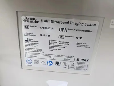 Used PT Medical Technologies 2015 BOSTON SCIENTIFIC ILAB ULTRASOUND IMAGING SYSTEMNo Hard Drive Medical Imaging - Other Texas US | PT Medical Technologies #1458902