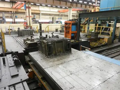 USED TRANSPORTWAGON ON RAILS 13 000 MM
