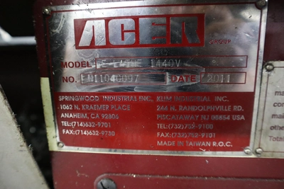 Used ACER MACHINE TOOLS E1440V Engine Lathes Minnesota US | Machinesused.com #1364569