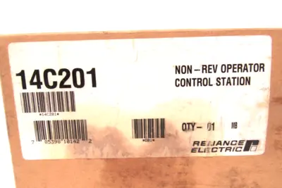 NEW RELIANCE ELECTRIC 14C-201 CONTROL STATION 14C201