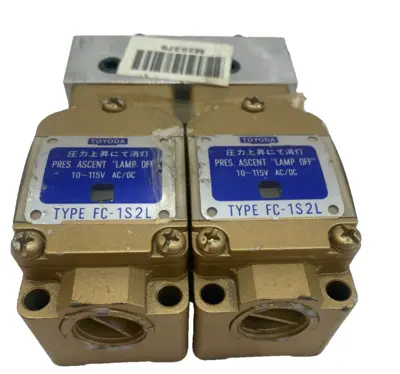 NEW LOT OF 2 TOYODA FC-1S2L PRESSURE SWITCH FC1S2L
