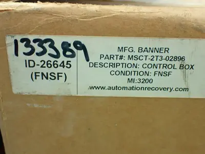 NEW BANNER MSCT2T302896