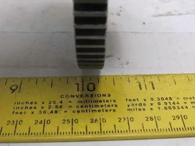 Ohio Gear IS2070 3-9/16" OD 70T 1/2" Bore 3/8" Thick Spur Gear