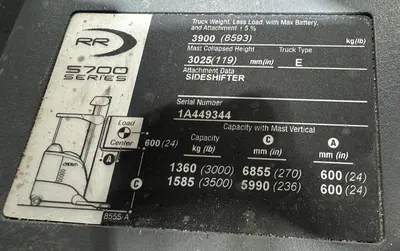 Used 2015 CROWN RR5725-35 Misc Forklifts Michigan US | RAB Industries, Inc. #495032