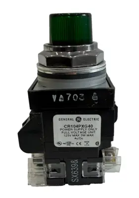 NEW GENERAL ELECTRIC CR104PBL11G1L2 PUSHBUTTON 120V