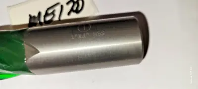 NEW 1"X 1", HSS 4 FLUTE  SINGLE END MILL