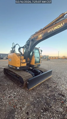 Used 2025 HYUNDAI HX145A LCR Crawler Excavators Texas US | National Equipment Dealers #1422277
