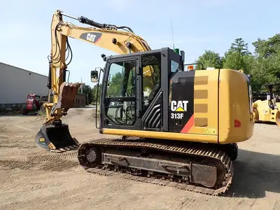 Used 2017 CATERPILLAR 313F Crawler Excavators Massachusetts US | Brookside Equipment Sales #1422117