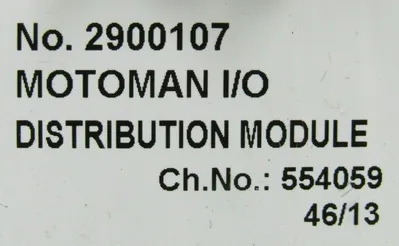 NEW PHOENIX CONTACT 29-00-10-7 I/O DISTRIBUTION MODULE 2900107