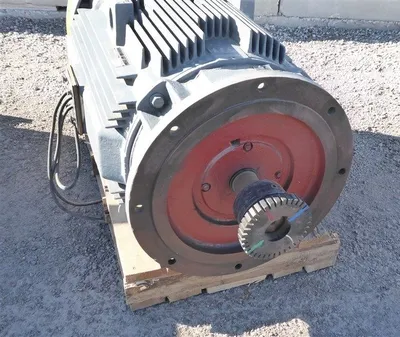 General Electric 200 HP Electric Motor Frame 449TSD 1800 RPM 4160 Volt Rebuilt