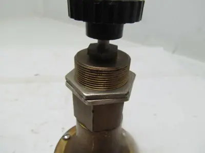 ITT Conoflow H20VT 0 30 Brass Pneumatic Air Regulator 1/4"npt