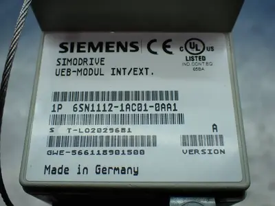USED SIEMENS 6SN11121AC010AA1