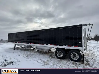 Used 2021 TIMPTE HOPPER Grain Hopper Trailers Wisconsin US | Proxy Equipment #1385345
