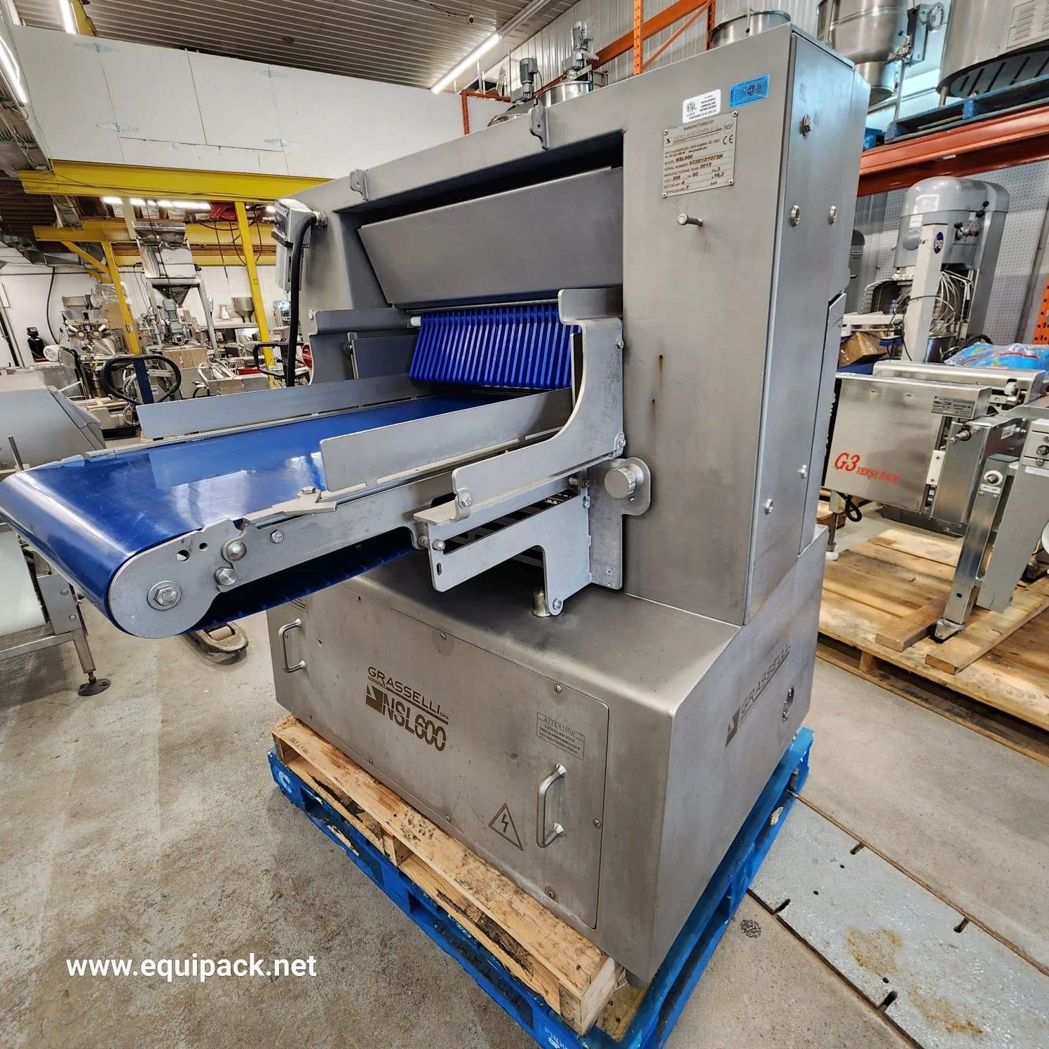 Grasselli SL-600 BI Vertical Meat Slicer # 14518