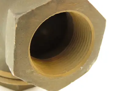 Keckley  Valve AA Steam Pressure Regulating Control Valve 1-1/4"NPT Bronze