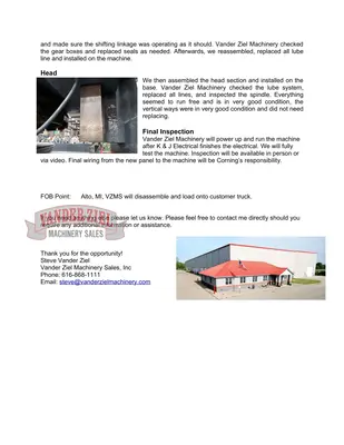 Used BLANCHARD 54-100 Rotary Surface Grinders Michigan US | Vander Ziel Machinery Sales #480446