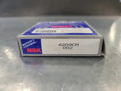 Deep Groove Ball Bearing 45mm ID x 85mm OD x 19mm W, 6209