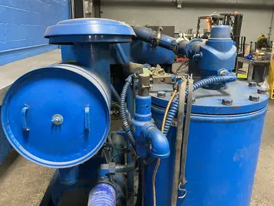 Used 2008 QUINCY COMPRESSOR QSLP60 Rotary Screw & Sliding Vane Air Compressors Ohio US | HGR 24 #1787408