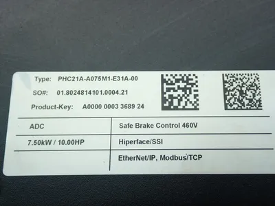 USED SEW EURODRIVE PHC21AA075M1E31A00