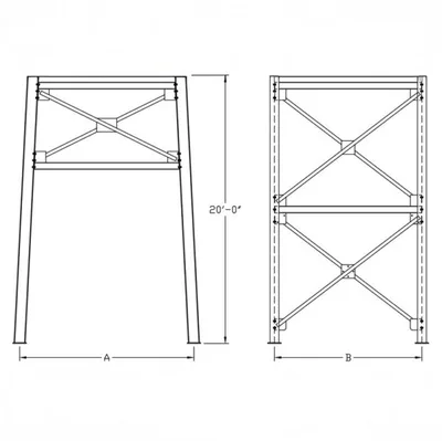 Belgrade BELGRADE STRUCTURAL STANDS Silos, Structural Stands | Iron Listing (1)