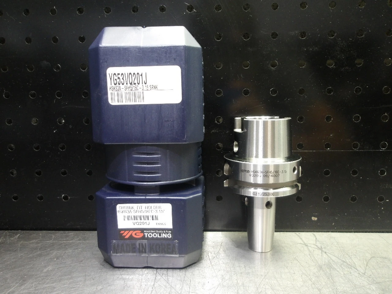 YG-1 HSK63A 5/16" Shrink Fit Tool Holder HSK63A-SFH5/16"C-3.15" (LOC3526)