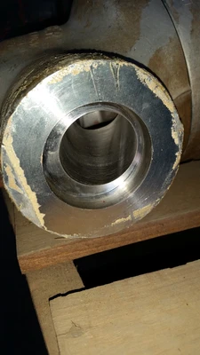 Fisher 2" 1500 Class, 316 Stainless Butt Weld Control Valve
