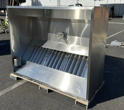 171-0042 5’ Commercial Hood and Exhaust Fan