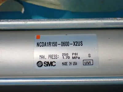 Smc  250psi Pneumatic Cylinders.