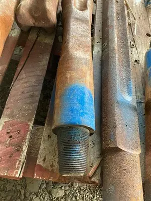 Used AFTERMARKET 5 ¾” DIAMETER X 23" LENGTH CABLE TOOL DRILLING CHISEL BIT Tool Bits Pennsylvania US | East West Machinery & Drilling #1417245