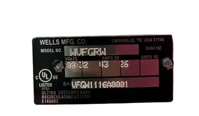 USED WELLS MANUFACTURING WVFGRW