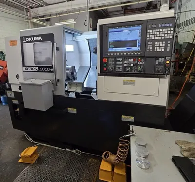 2023 OKUMA GENOS L3000-E CNC LATHE | Production Asset (3)