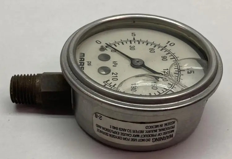 Used MARSH 0-30 Universal Pressure Meters | Surplus Asset Holdings #1219059