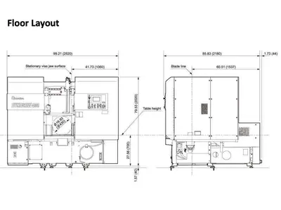 Used 2014 AMADA DYNASAW 430 Horizontal Dual Column Band Saws Illinois US | Machine Factory Outlet #1264254