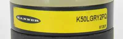 USED BANNER ENGINEERING K50LGRY2PQ