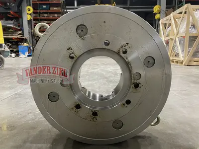 Used SAMCHULLY SAMCHULLY 25" FOUR JAW CHUCK, 8 1/2" BORE Chucks Michigan US | Vander Ziel Machinery Sales #1262357