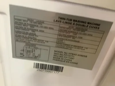 Used GENERAL ELECTRIC XPB45-4588SB Washers Michigan US | Miedema Asset Management Group #1406817