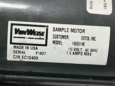 USED VONWEISE 14950148