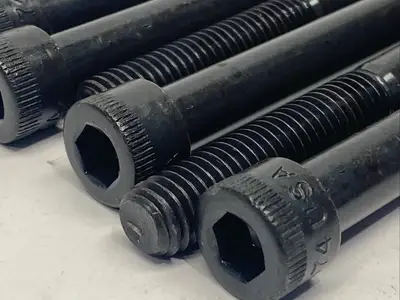 91251A740 | Black-Oxide Socket Head Screw 1/2"-13 Thread Size 8" Long LOT OF 10 - New Other