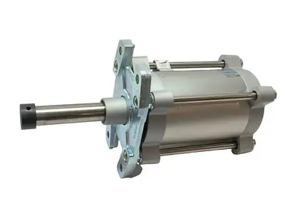 New | in-Stock Festo Pneumatic ISO Cylinder 160mm Bore 125mm Stroke 2036032 Pneumatic Cylinders Michigan US | Maverick Industrial Sales #1502227