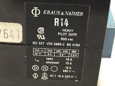 USED KRAUS & NAIMER R14