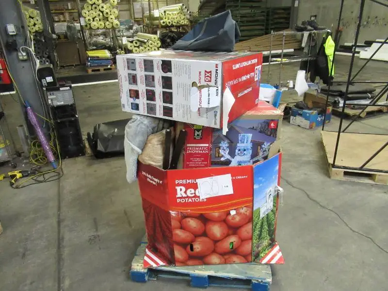 Pallet of Store Overstock and Ecommerce Product and Returns