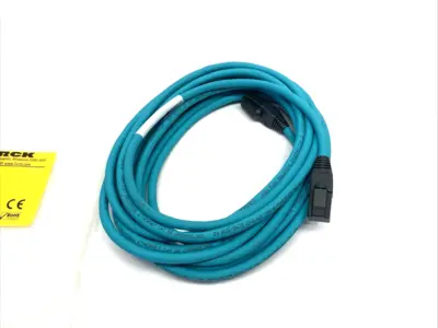 New | in-Stock Turck Double Ended Ethernet Cordset RJ45 to RJ45 U-74275 PLC Ethernet Equipment Michigan US | Maverick Industrial Sales #1414349