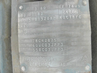 USED WESTINGHOUSE 78C42875