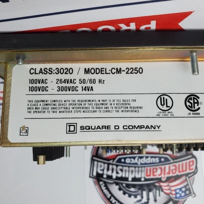 Used Square D 3020CM2250 Automation Control (HMI) California US | American Industrial Supply Co. #1445133