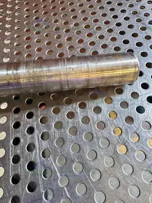 Used 39" STAINLESS STEEL MIXING SHAFT  1" DIAMETER W/  8" IMPELLER Agitator Shaft California US | Equipment Lab #1415102