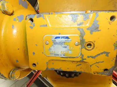 David Round Electric Hoist Tractor Power Drive Trolley 45 Fpm 460VAC 3Ph