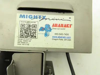 Abanaki Mighty Mini Separator Oil Skimmer 120V *Broken Timer No Rod & Belt Parts