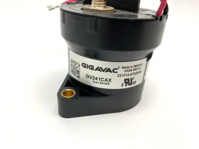 Gigavac GV241CAX Contactor 24V DC Coil - Used